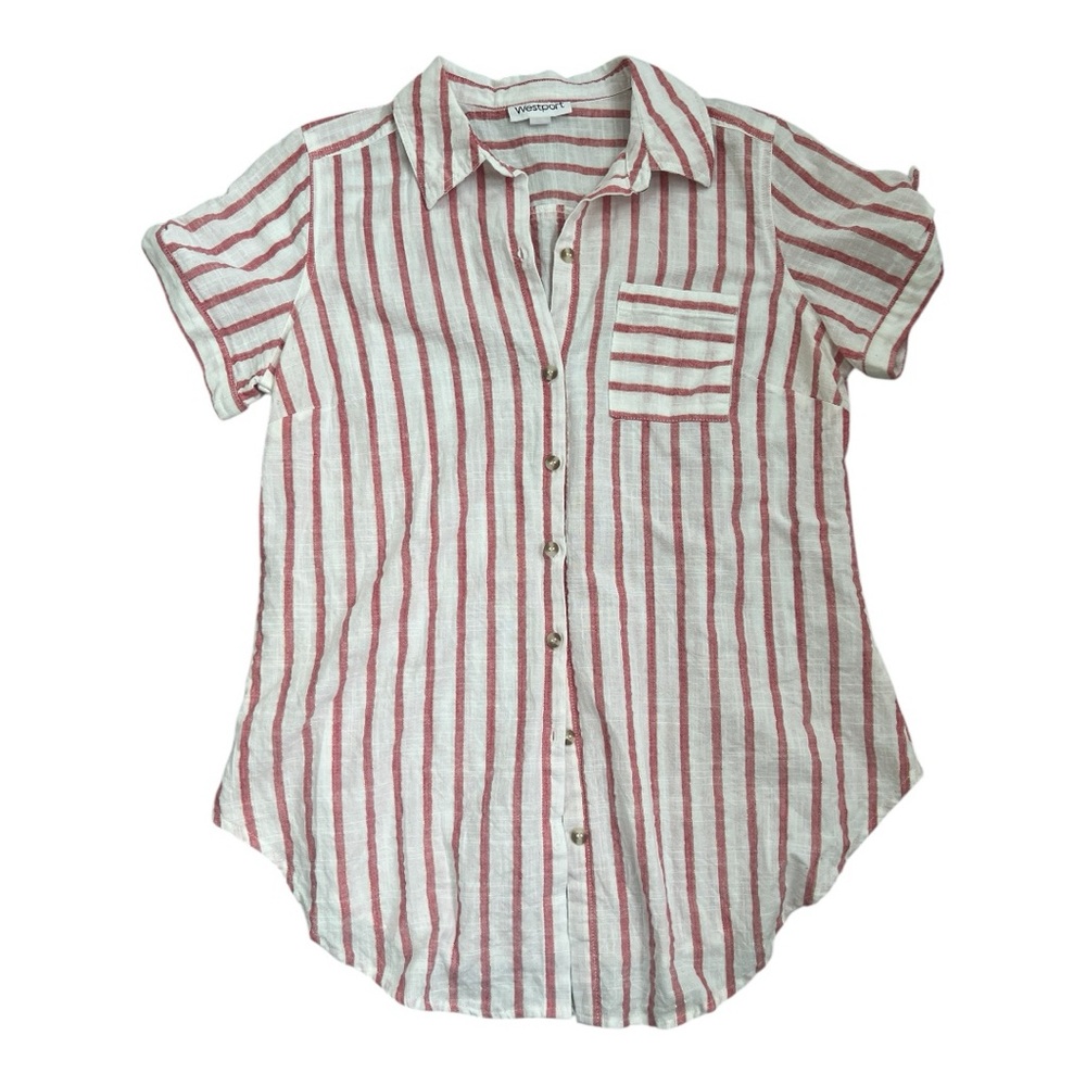 Westport Striped Button-Up Shirt